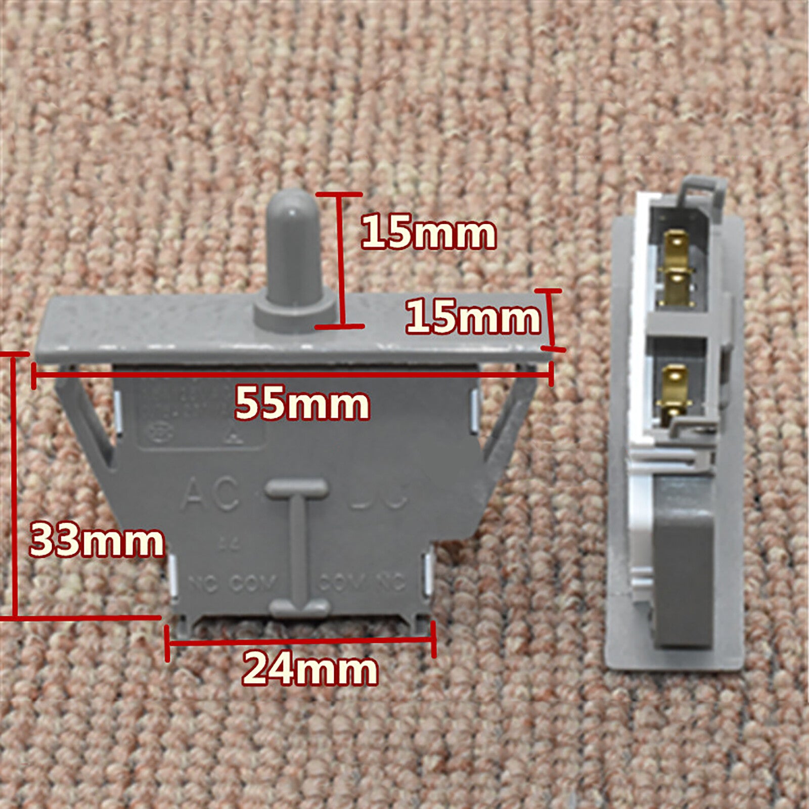 ya 26 For Reigerator 6600JR3003D eezer Light Door Control Sensor 4-Pin Switch