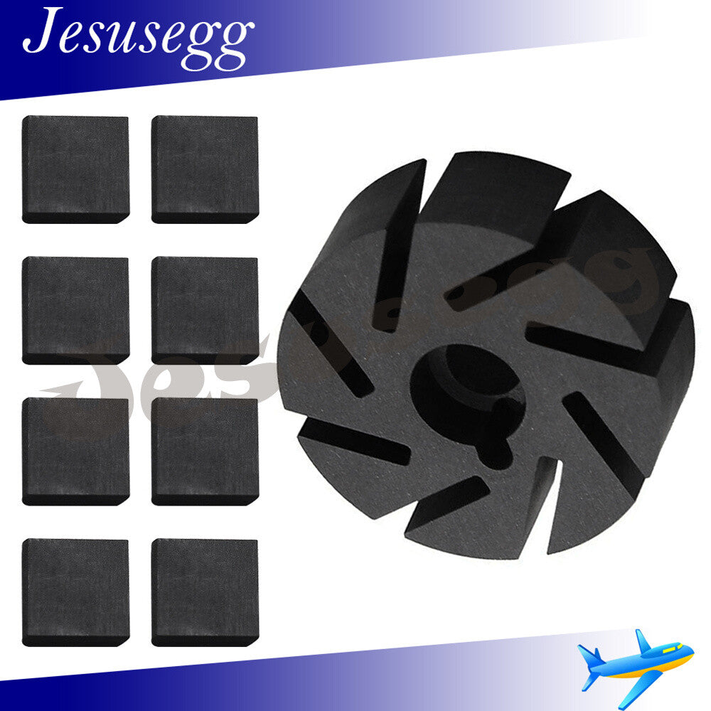 ya 11 6.5 Fits 1998-2005 for Benz S W220 Central Locking Vacuum Pump Motor Impeller Black PSE