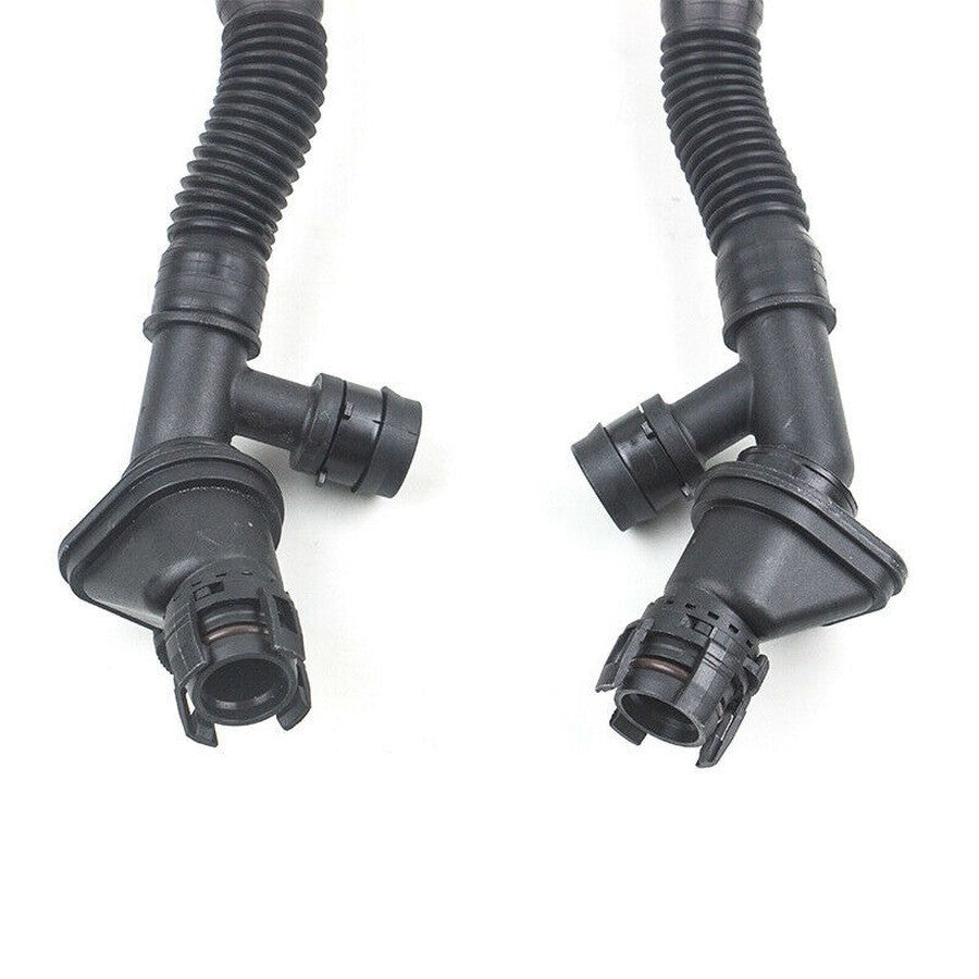 ya 4 6.22 2PCS Crankcase Vent Hoses Lef t& Right for BMW 550i 650i 750i 750Li B7 X5 X6 N63