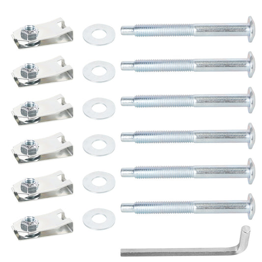 ya 8 5.27 6 Bolt Truck Bed Mounting Hardware Kit Fits 1997-2014 for Ford F150 F250 924-313