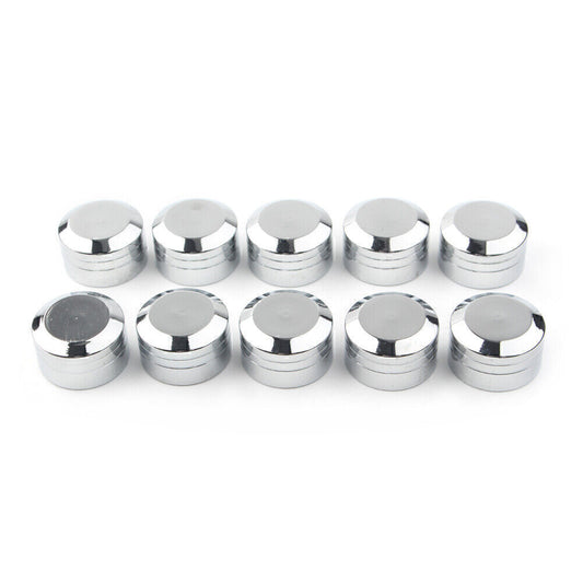 ya 1 7.4 Chrome Inner 13mm Schrauben Motor Bolt Topper Cap Cover Fit for Harley Mototcycle