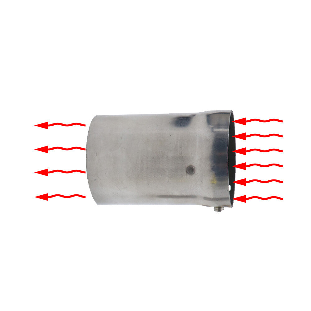ya 5 8.7 Muffler Interface Silencer Plug 50.8mm (Type A Honeycomb) Stainless Steel