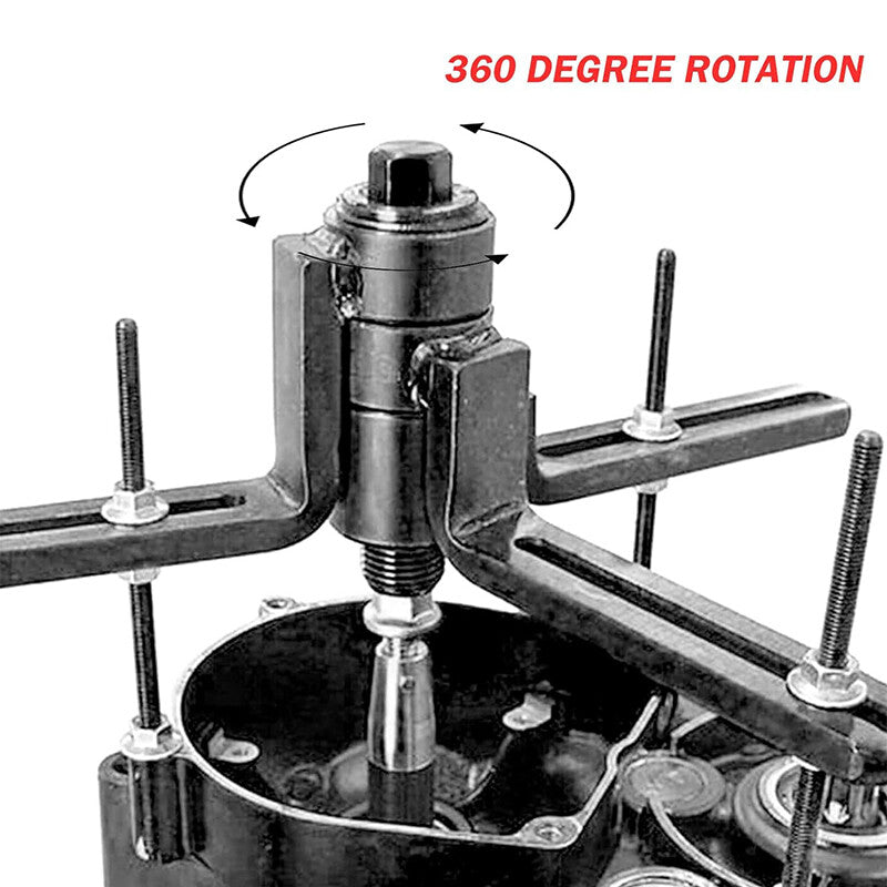 ya 5 8.7 Crankcase Splitter Separator and Crank Puller Installation Tool Off-Road Bike ATV Black
