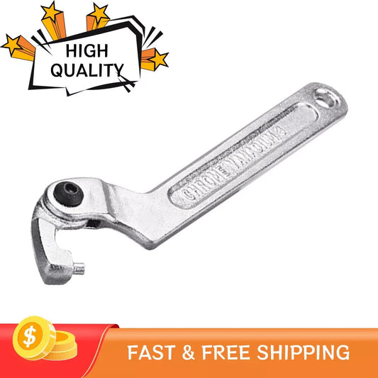 ya 1 7.3 Adjustable Hook Wrench 7 C Clamp Spanner Tool 19-51mm Motorcycle Suspension