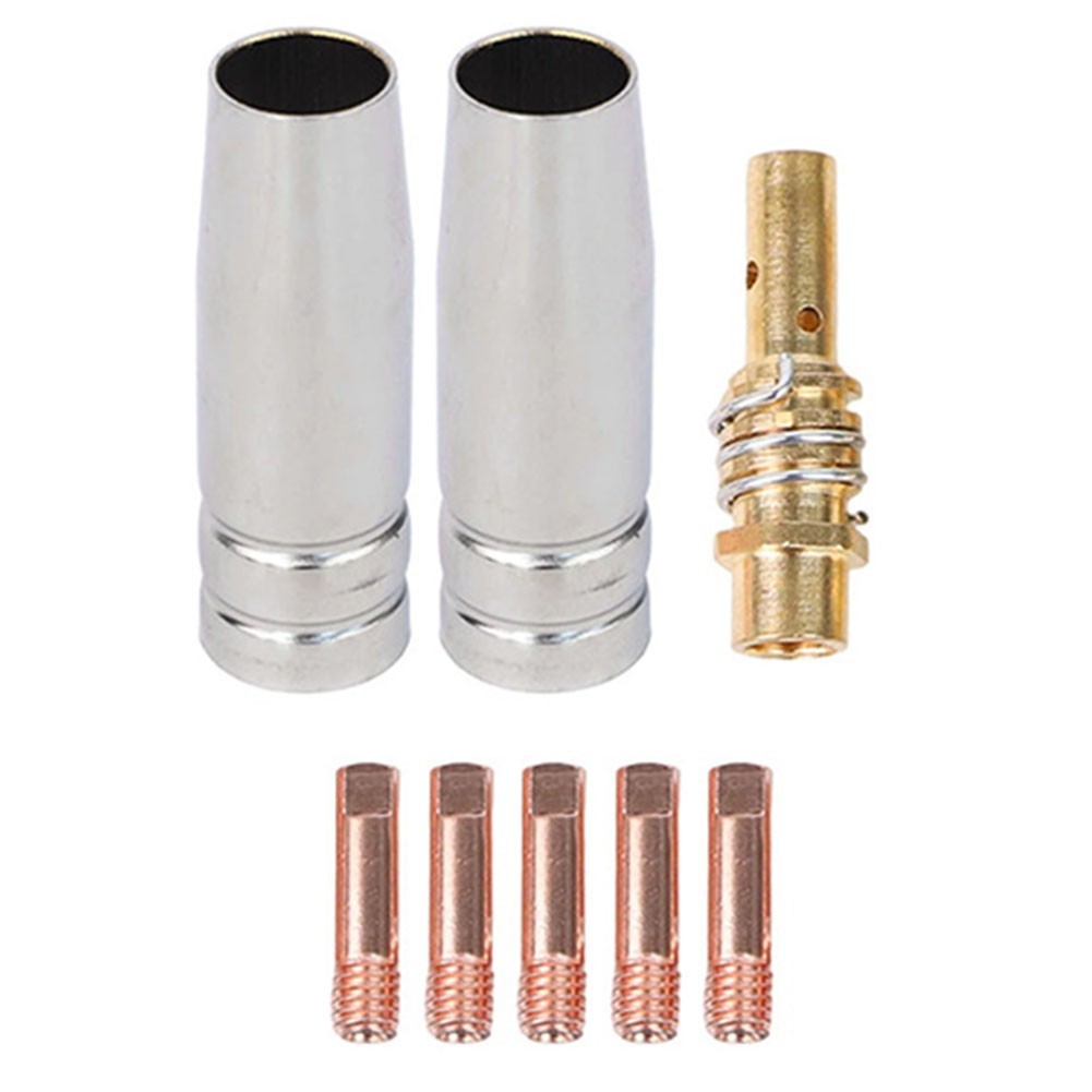 ya 28 8PCS for MIG Welder Accessory Kit For 15AK with M6 Gas Diffuser and Tips