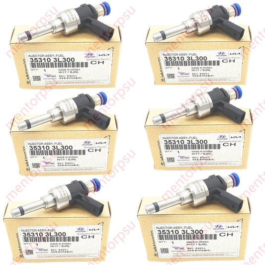 ya 1 7.2 6-Pack Fuel Injectors for 2017-2020 for Hyundai for Genesis G80 3.8L 35310-3L300