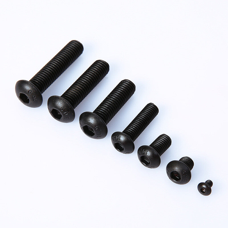Imperial 1/8 -3/8  Button Head Allen Hex Socket Cap Screw Bolts - GR 10.9 Steel