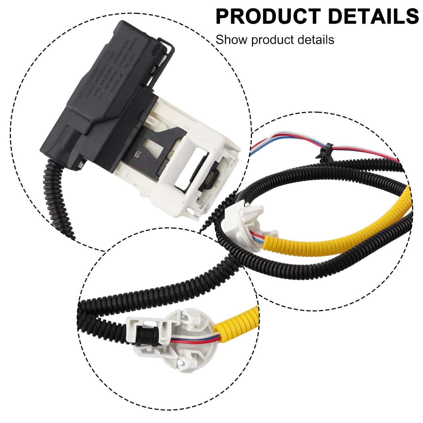 ya 14 Perfect Fit for Washing Machine W11307244 Washer Lid Lock