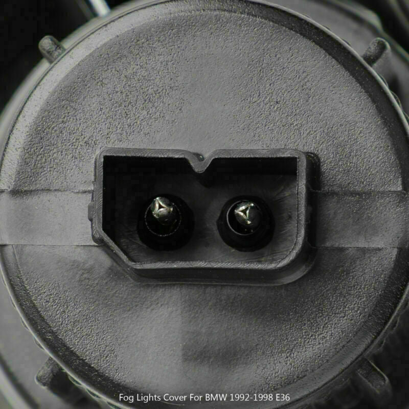 ya 1 8.5.4 Pair Replacement Fog Lights Lamp Lens Yellow Fit 92~98 E36 3 318 325