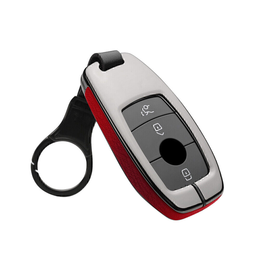 ya 5 8.7 Remote for Smart Key Fob Shell Cover Fit for Mercedes-benz V A B C E G S Class Red Car
