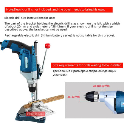 ya 26 Electric Drill Carrier Bracket 90 De Rotating Fixed ame Workbench Clamp