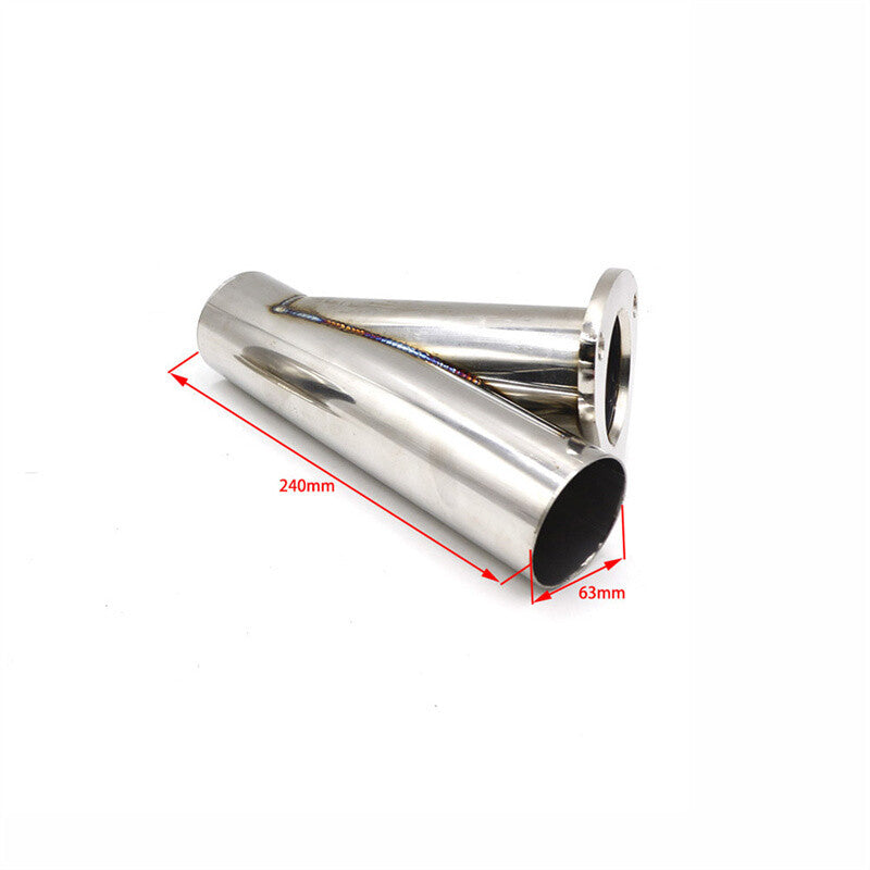 ya 5 6.16.2 2.5 inch / 2.5 inch stainless steel pipe Y pipe seal and flange gasket