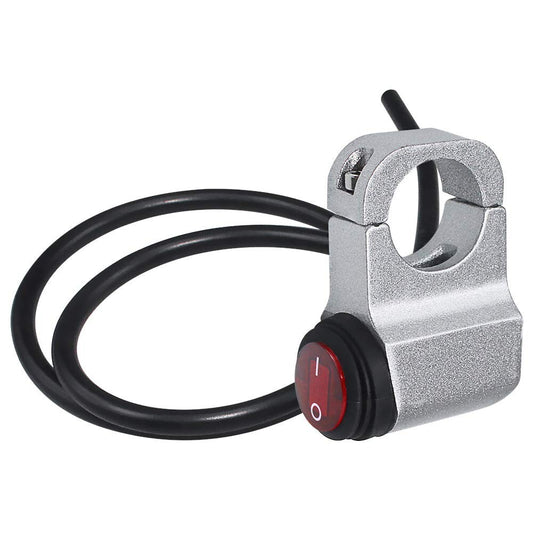 ya 1 7.4 7/8 ATV Handlebar Light Switch 12V Waterproof Handlebar Headlight On-Off Switch