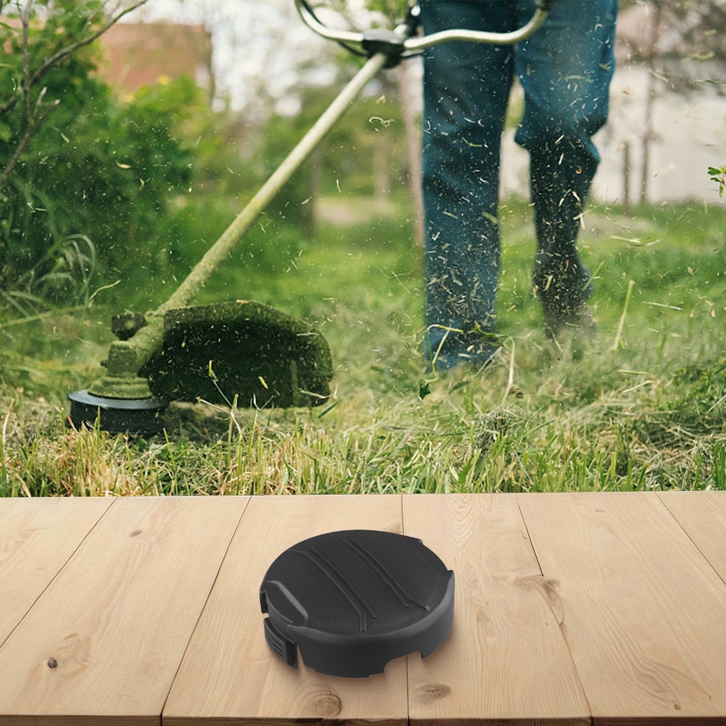 ya 17 Replacement WeedTrimmer Head Cap Easy Installation High Quqlity Sturdy