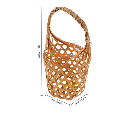 ya 25 Egg Gathering Basket Collecting Decorative Wicker Collection Tote