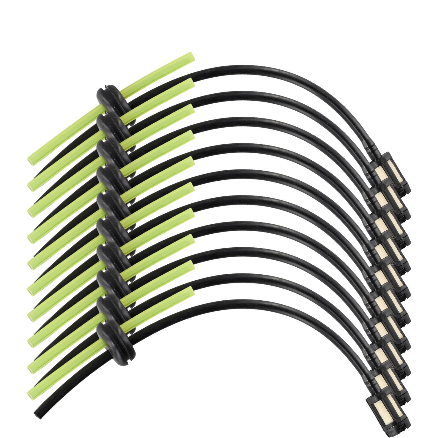 ya 14 10PCS Fuel Hose Pipe With Fuel Filter Kit For Cutter Mower Trimmer New Parts