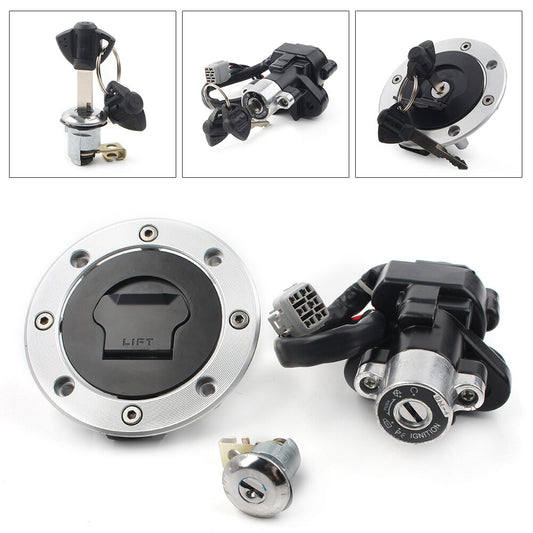 ya 4 6.22 for Suzuki VStrom1000/DL1000 2002-2009 1x Ignition Switch Fuel Gas Cap Lock Set