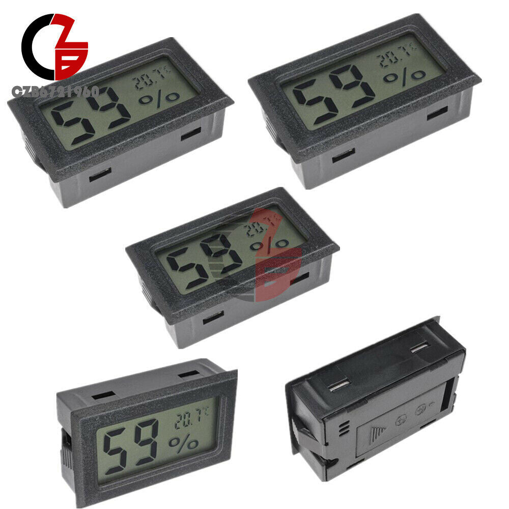 ya 14 1/2/5/10PCS Digital LCD Temperature Humidity Meter Thermometer Hygrometer