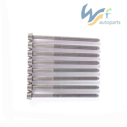 ya 5 8.7 8-piece engine cylinder head bolt set for VW Touareg for Audi for A4 A6 for Q5 WHT 005 739