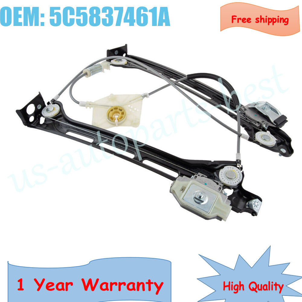 ya 1 6.30 Front Left Window Regulator for VW Beetle 2012-2019 5C5837461A