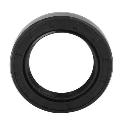 ya 5 8.7 35mm x 52mm x 10mm Black Rubber Cover Double Lip TC Oil Shaft Seal