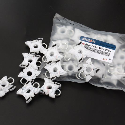 ya 1 6.30 20 Pcs Window Regulator Sliding Pivot Clips fit for BMW E32 E34 E36 Z4 51321938884