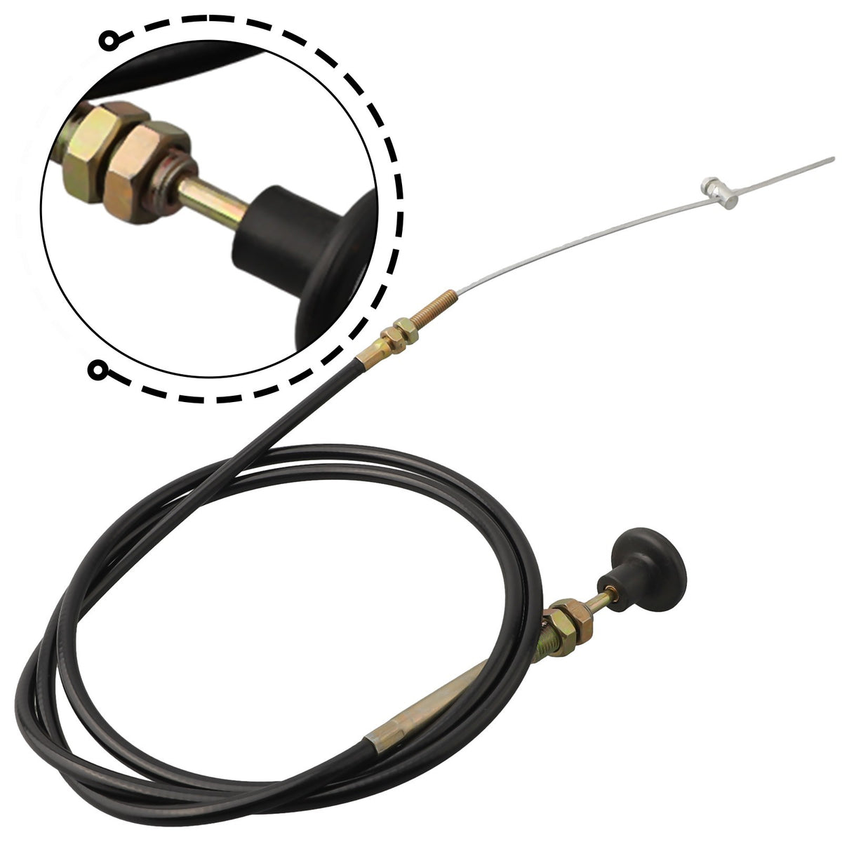 ya 15 10.20 Dependable Push pull Choke Throttle Cable For Motocross Bike Accessory