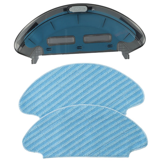 ya 25 Water Tank Mop Cloth Set For Medion MD 19601 Robotic Vacuum Cleaner Replacement