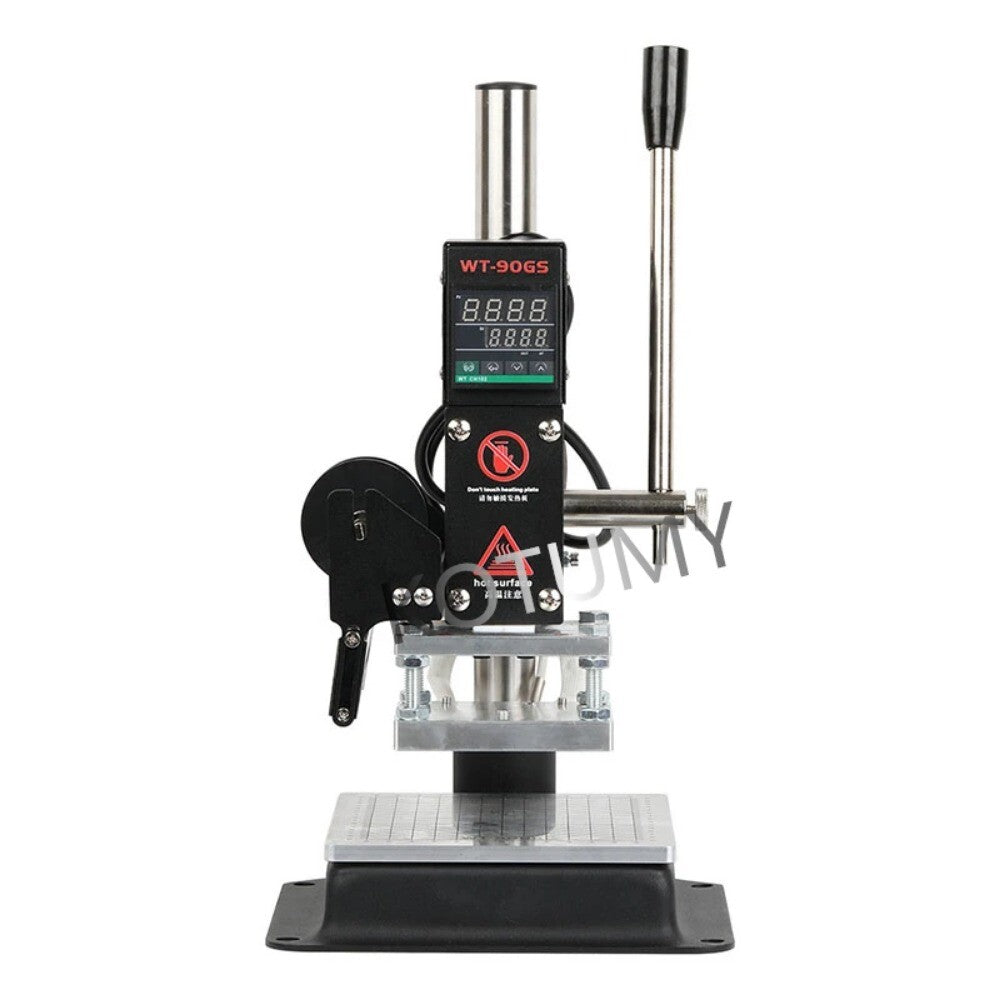 ya 26 8.1 Manual Desktop Marking Machine 220/110V Leather Multifunction Hot Foila