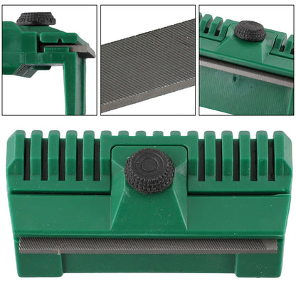 ya 17 Chainsaw Guide Bar Rail Dresser Chain File Repairer Tool For- For- 