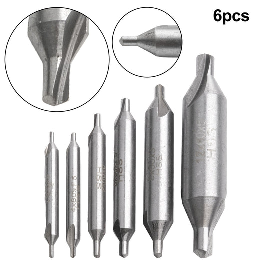 ya 25 Effective Center Drill Bits Set for Lathe Metalworking 6Pcs Kit for Use