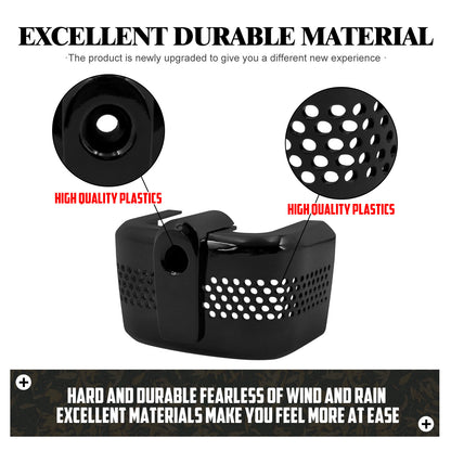 ya 5 8.7 Black ABS Plastic Coil Cover for Harley Softail Breakout Street Fat Bob 18-2024