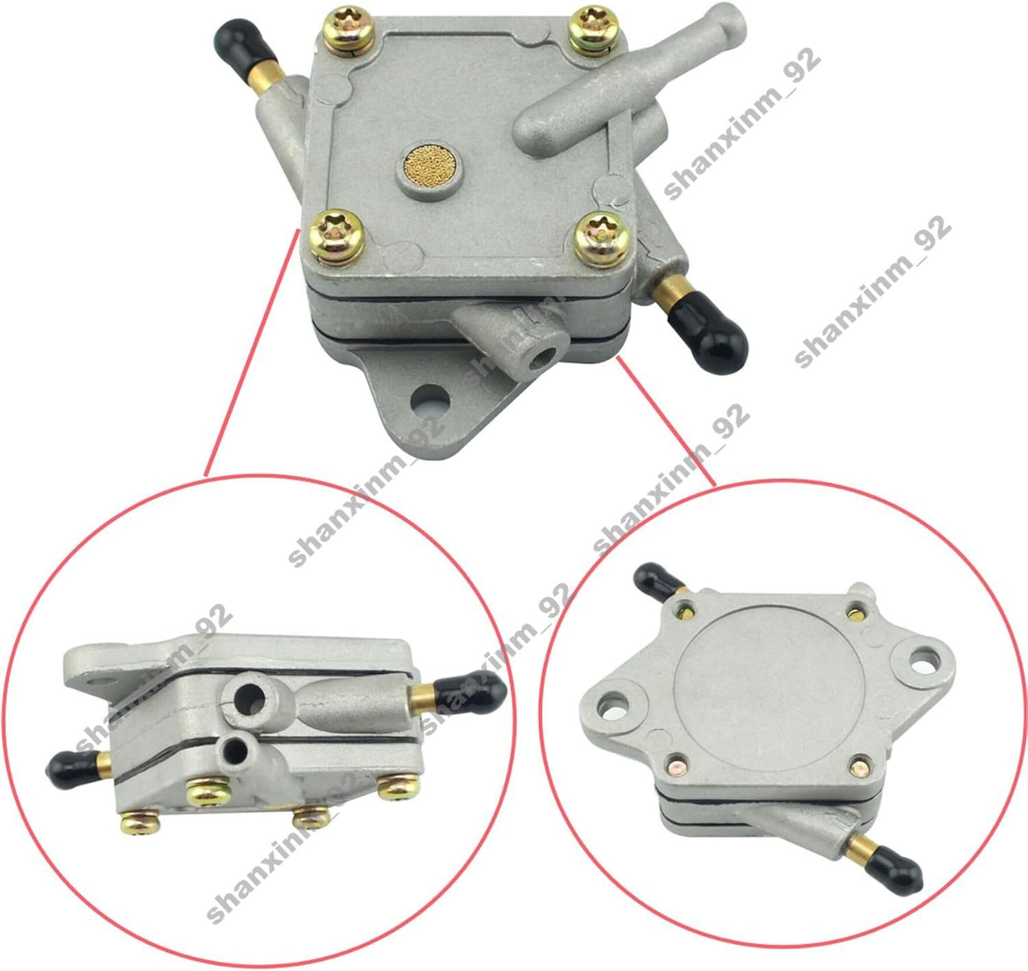 ya 5 8.7 Fuel Pump 72021-G01 for EZGO TXT Medalist for Golf Cart 4-Cycle 295CC 350CC 94-03