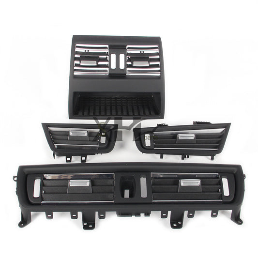 ya 9 6.5 4pcs Dash AC Air Outlet Vent Kit Fit for BMW 520i 525i 530i 5 Series