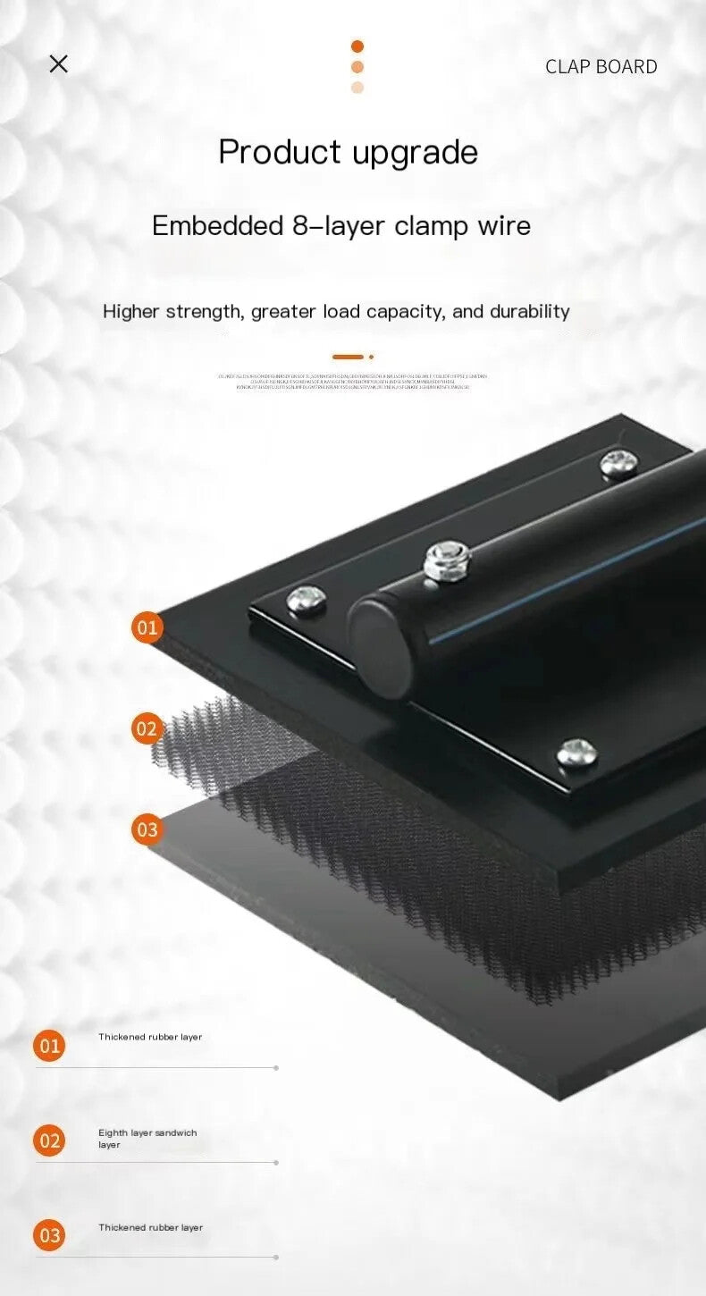 ya 14 Tile Tapping Board for Laying Tiling Tools Thickened Rubber Tapping Board