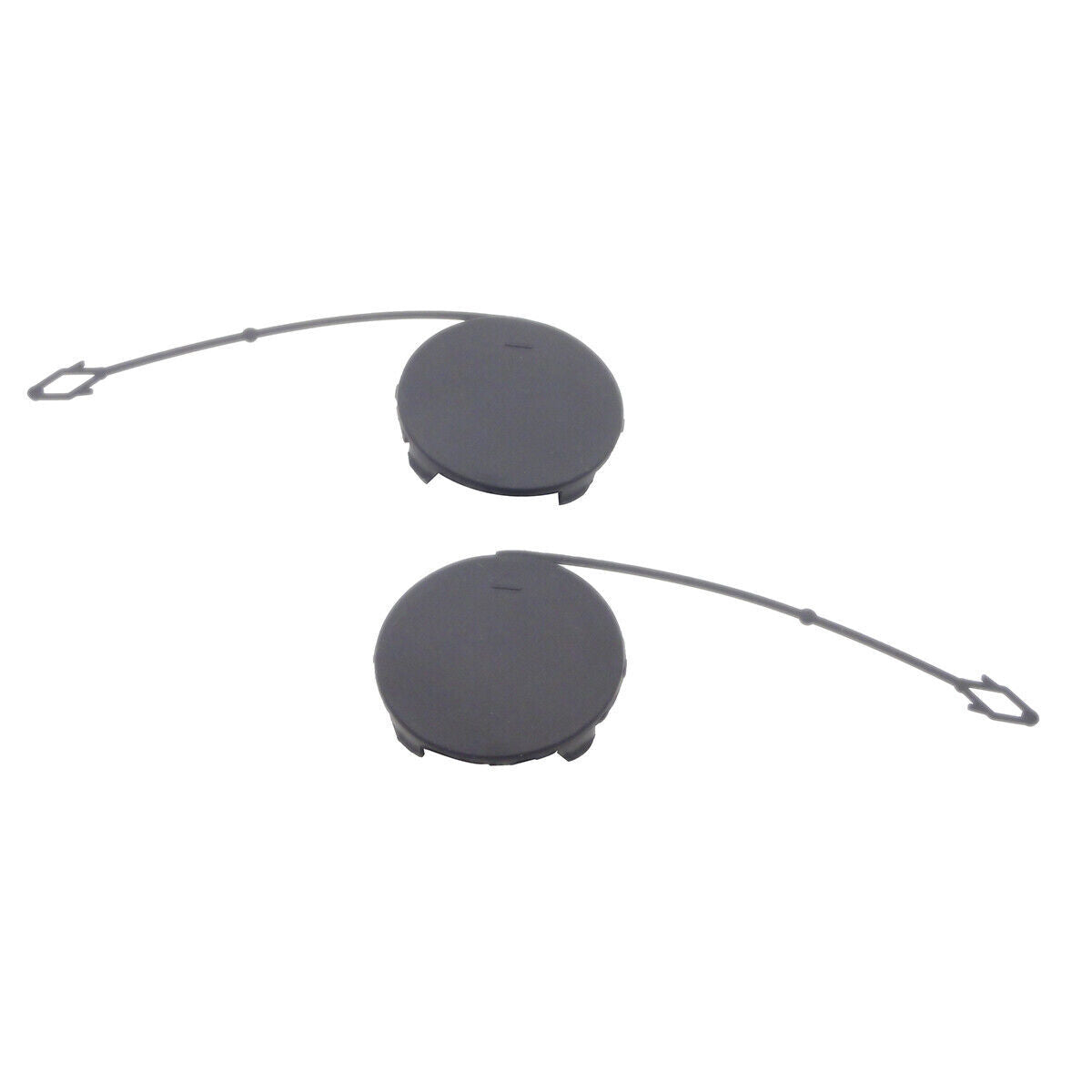 ya 5 8.7 Left & Right Front Bumper Tow Hook Eye Cover Caps Fit for BMW X5 E70 2007-2010