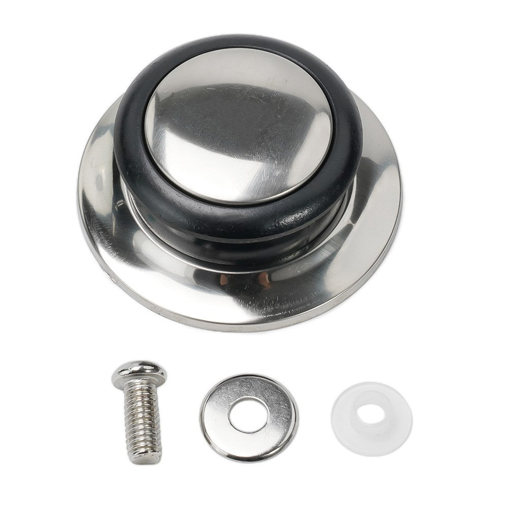 ya 26 Lid Knobs Cap With Screws For Glass Lid Pot Kitchen Tools Knob Handle 2pcs