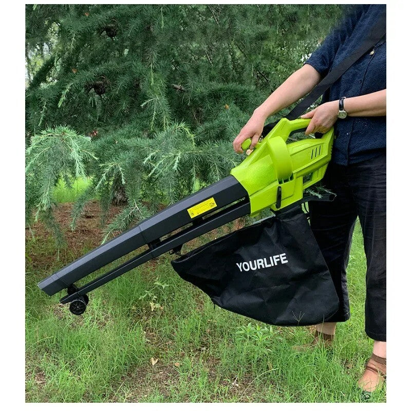 ya 17 Electric Blowing Cleaner Dust Collector/ Blower Garden Leaf Collecting Shre er,