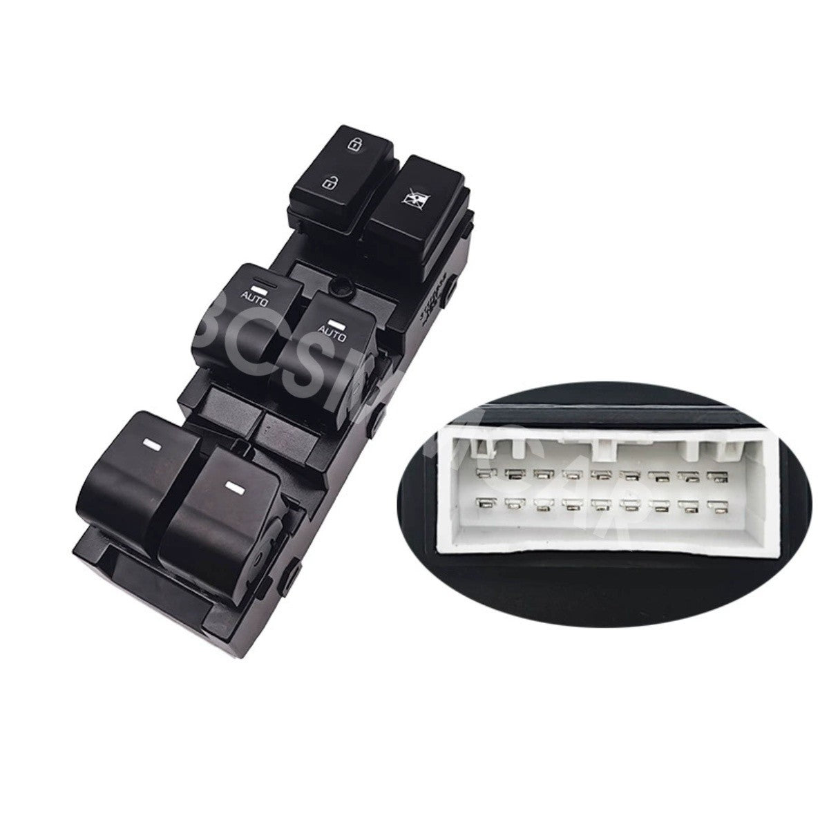 ya 13 Window Control Switch Power Lifter Master Left Fit for Hyundai Ioniq 2017-2021
