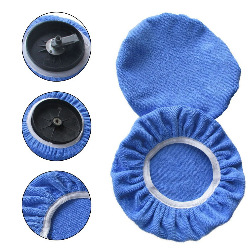 ya 5 8.7 11PC Polishing Cover Polishing Pad Replacement Cover Microfiber 7-8 Inches