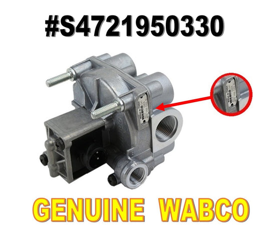 Wabco ABS Trailer Modulation Valve - S4721950330