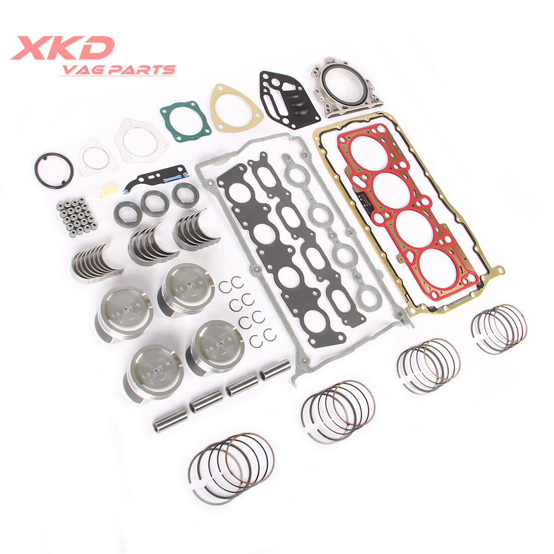 ya 9 6.5.3 1.8T Engine Gaskets Overhaul Rebuilding Kit for VW for JETTA Mk4 for Passat for Audi for A4 AWP