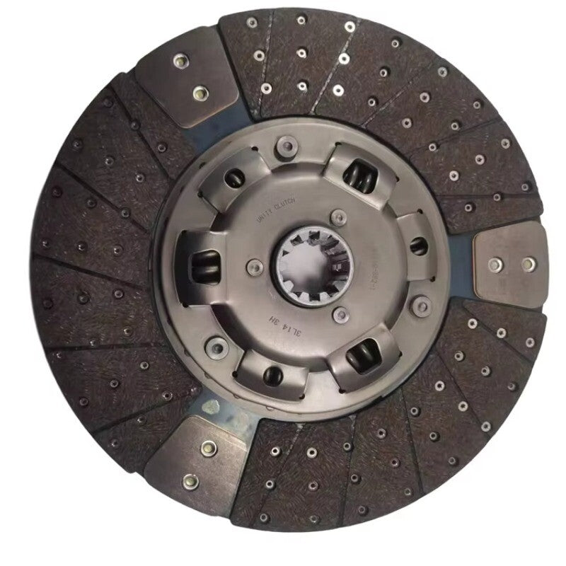 ya 1 7.6 6WF1 Clutch Disc 3 Carbon Friction Face and Mixer Truck 1312408921 for Isuzu
