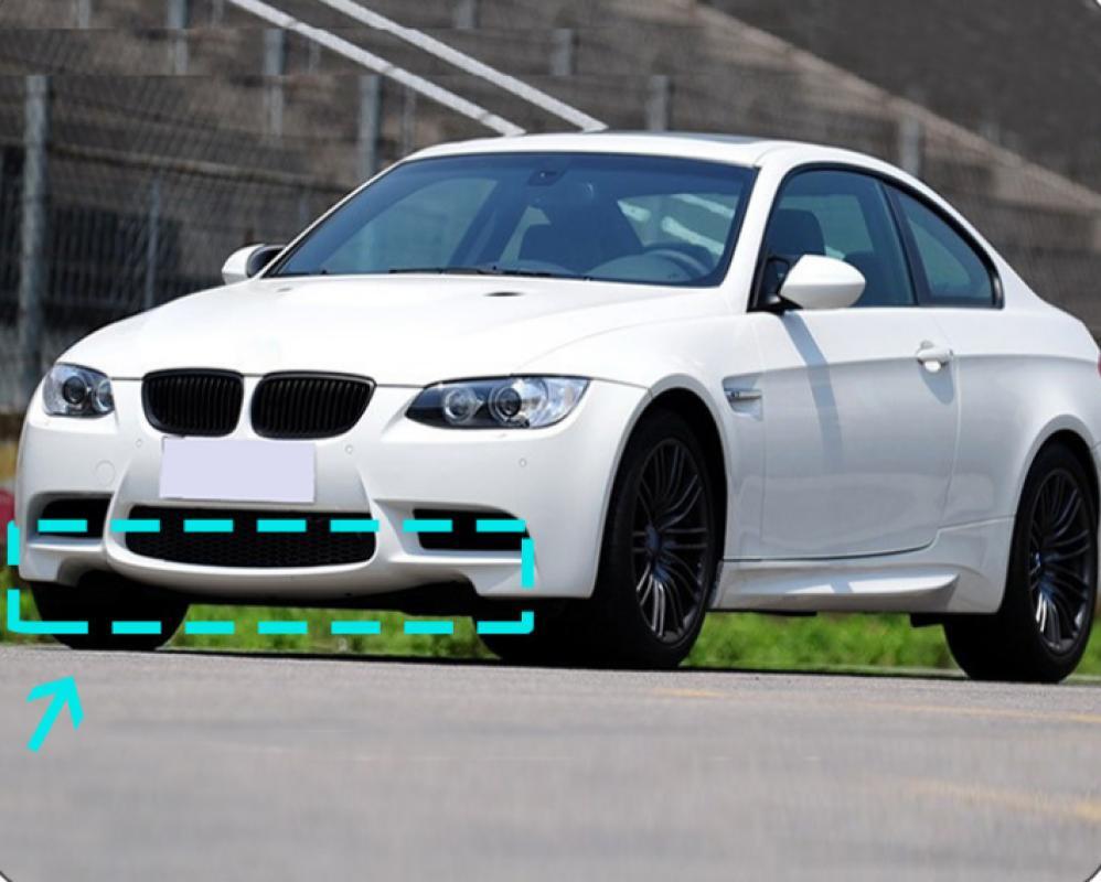 ya 11 10.28 Carbon Fiber Front Bumper Lip Splitter For 2008-13 E92 E93 E90 M3 GT4 Style