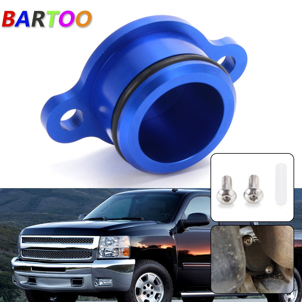 ya 3 6.23 for Yamaha PW50 PW80 Oil Injection Pump Delete Block Off Plug Blue 6061 Billet