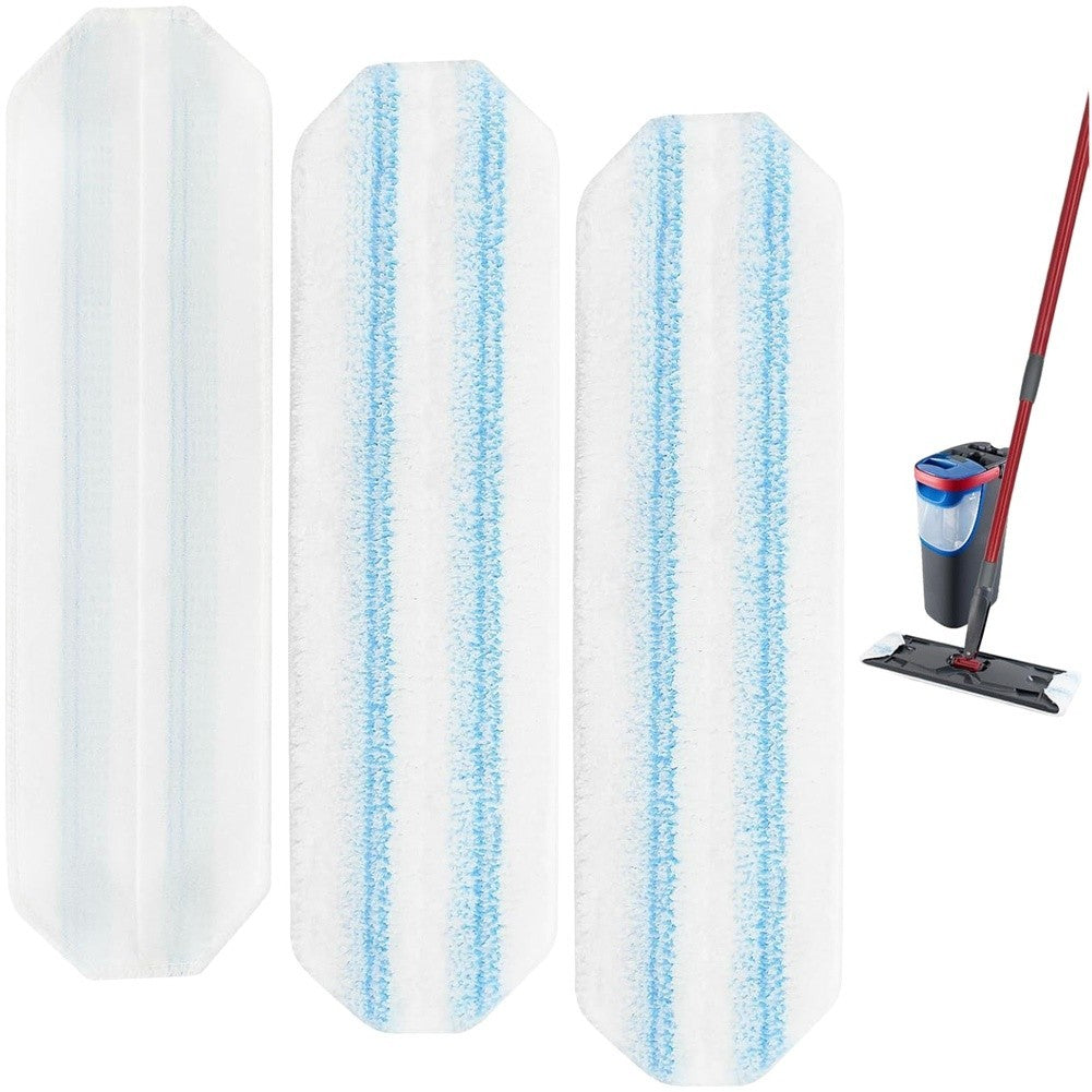 ya 28 Replacement Covers Set of 4 for Floor Mop Flat Microfibre Cleaning Pads