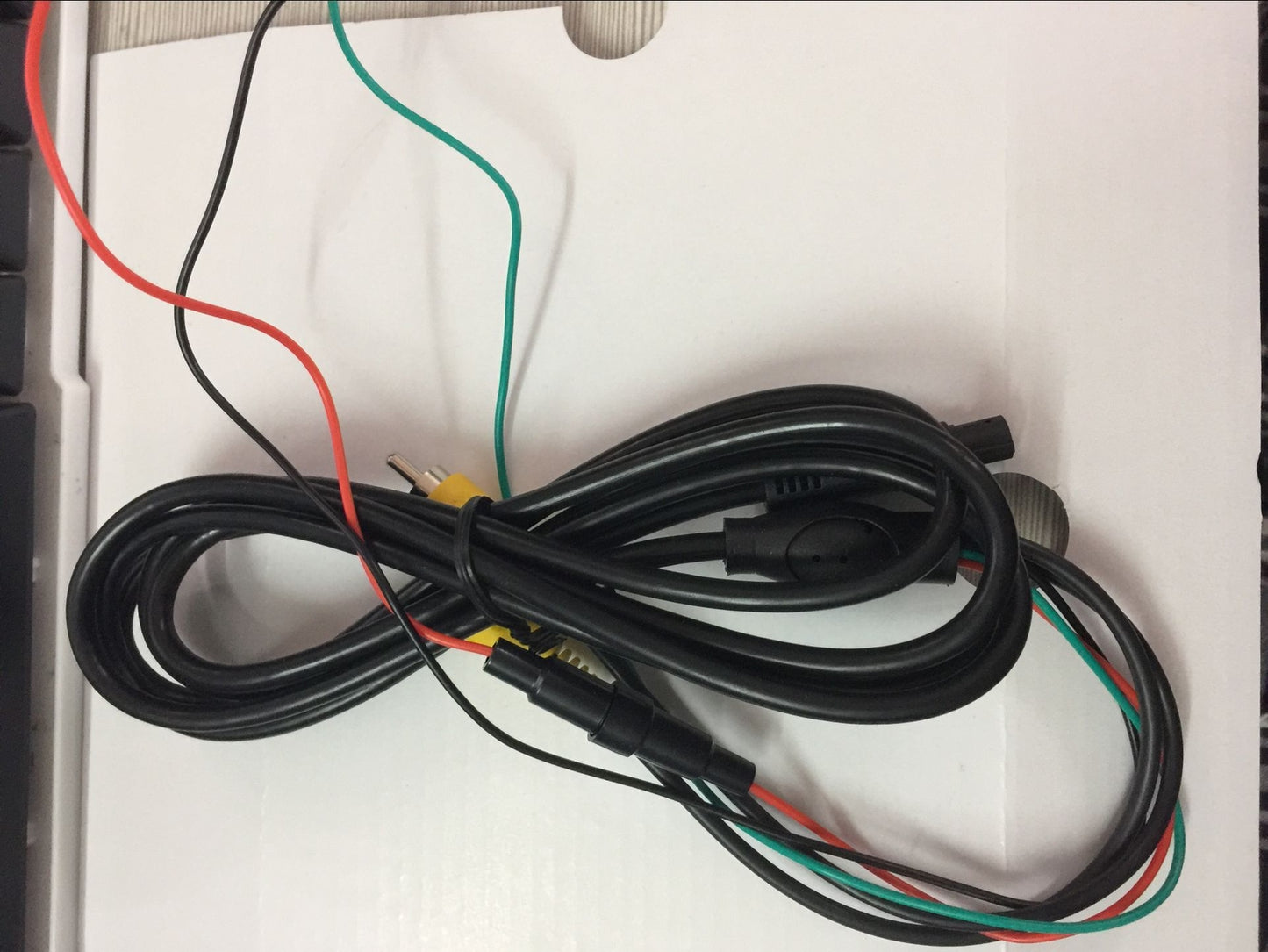 ya 5 8.7 8 PIN Car Video Cable For Car 7 Inch Monitor Connect Rear View Camera Connect