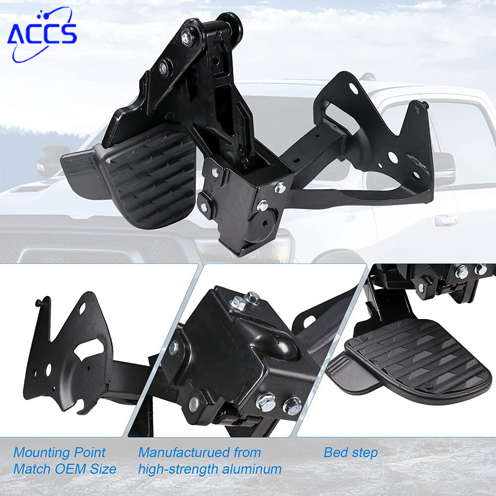 ya 5 8.7 Rear Bedstep Retractable Bumper Truck Tailgate Step For 2019-2022 for Dodge for Ram 1500
