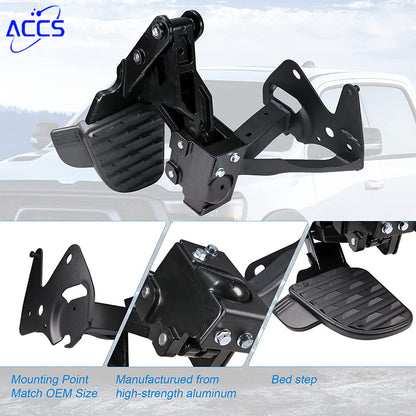 ya 5 8.7 Rear Bedstep Retractable Bumper Truck Tailgate Step For 2019-2022 for Dodge for Ram 1500
