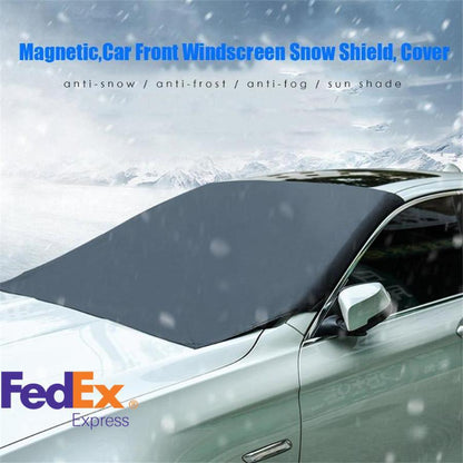 ya 5 8.7 Car Windshield Summer UV rays Sunshade Winter Snow Ice Guard Protector Magnetic